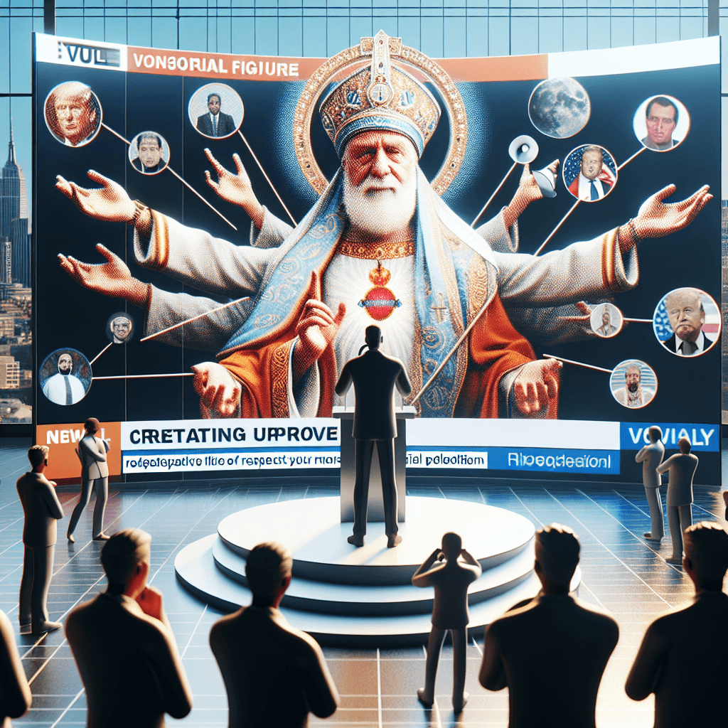 Banner for Trump Sparks Outrage with AI Pope Image on Truth Social