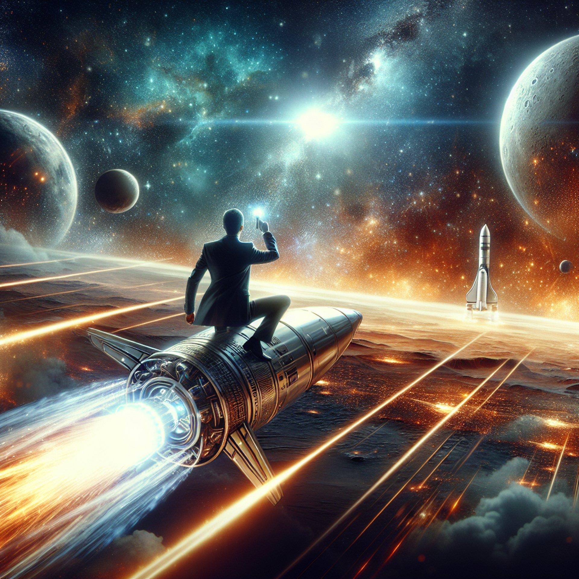 Banner for Isaacman Rockets Towards Moon and Mars: Musk's SpaceX Set for Galactic Expansion!