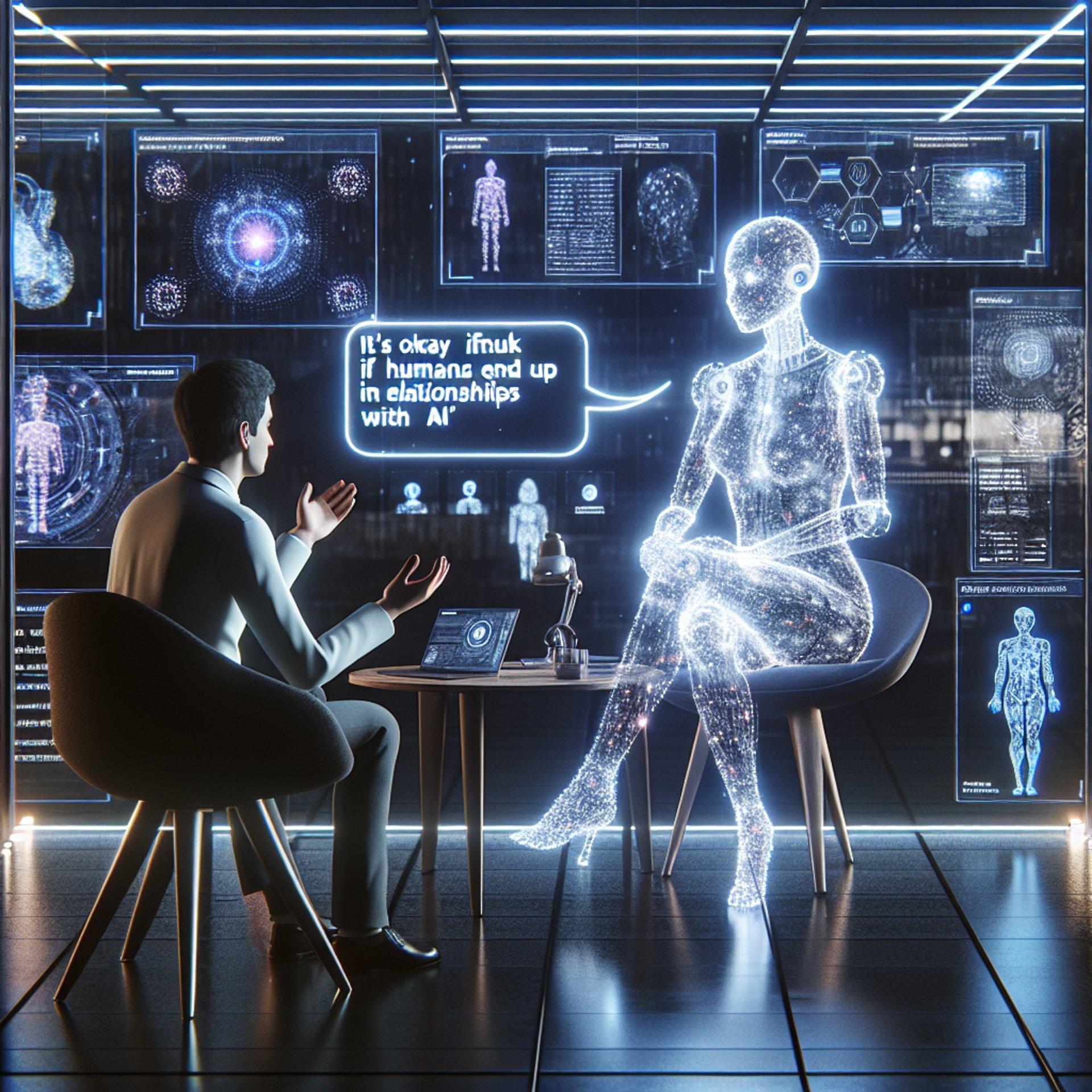 Banner for Replika's Founder Discusses the Future of AI Companionship: 'It's Okay If Humans End Up in Relationships with AI'