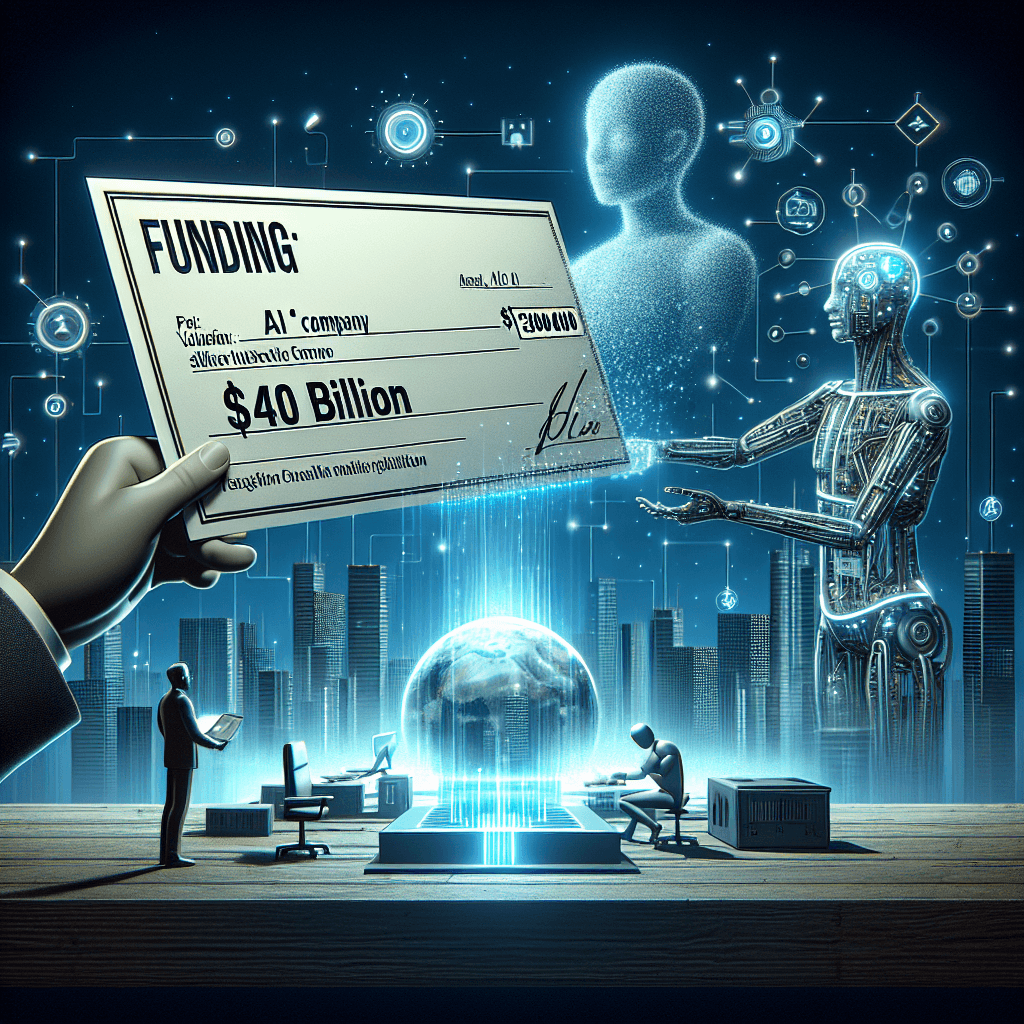 OpenAI Secures Record $40 Billion Funding from SoftBank, Valuing AI Giant at $300 Billion!