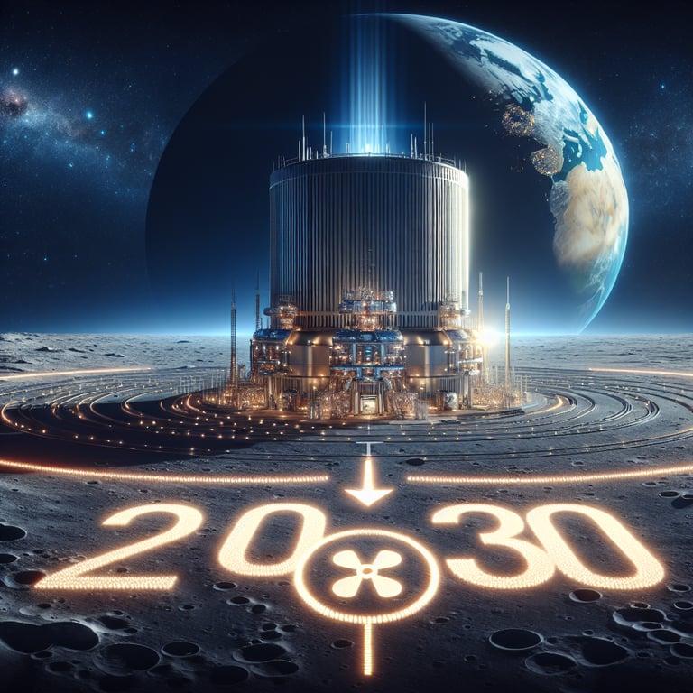 Banner for NASA Aims for the Moon: Fast-Tracking a Nuclear Reactor by 2030!