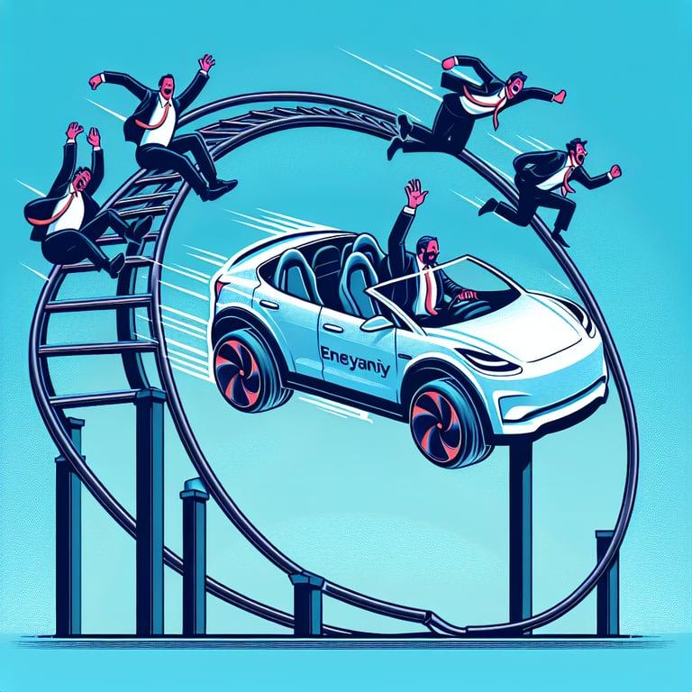 Banner for Tesla's Roller Coaster Ride: Can Elon Musk Turn Around the Slump?