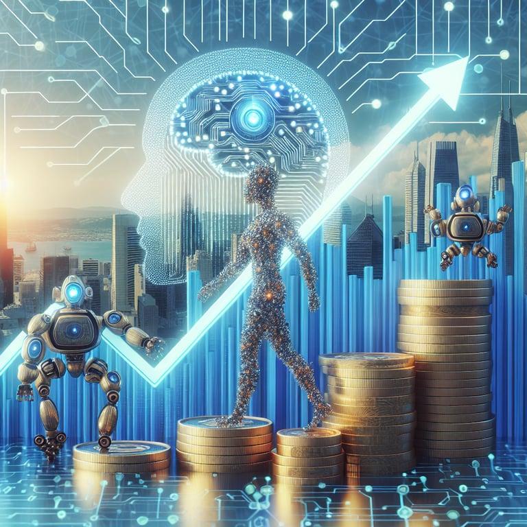 Banner for AI Stocks Surge as Investors Eye the Future of Tech