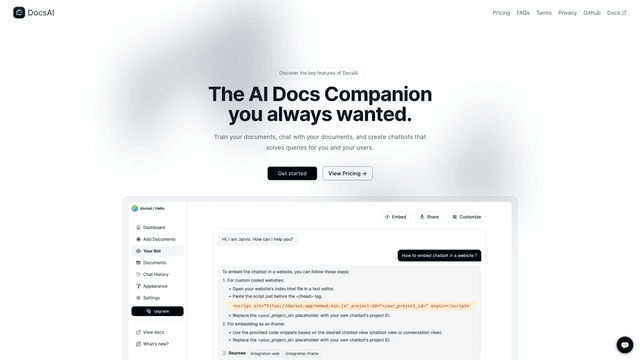 Thumbnail image for Docs AI