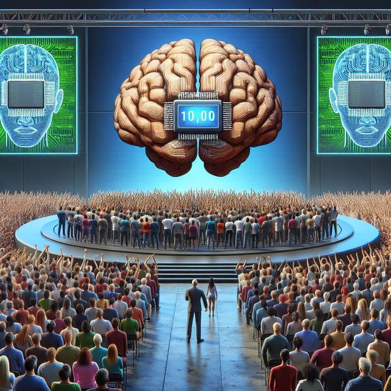 Banner for Neuralink's Brain Chip: 10,000 Eager Participants and Counting!