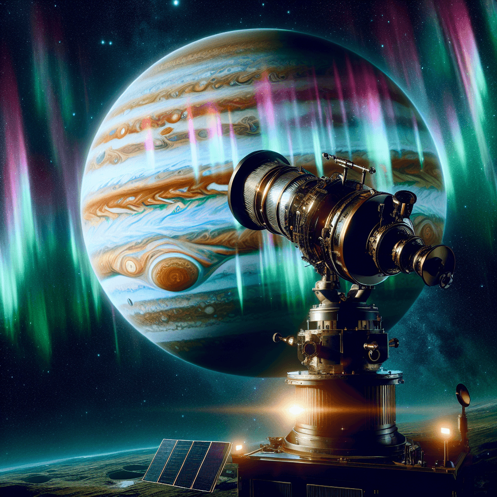 Banner for NASA's Webb Space Telescope Lights Up Jupiter with Dazzling Auroras!