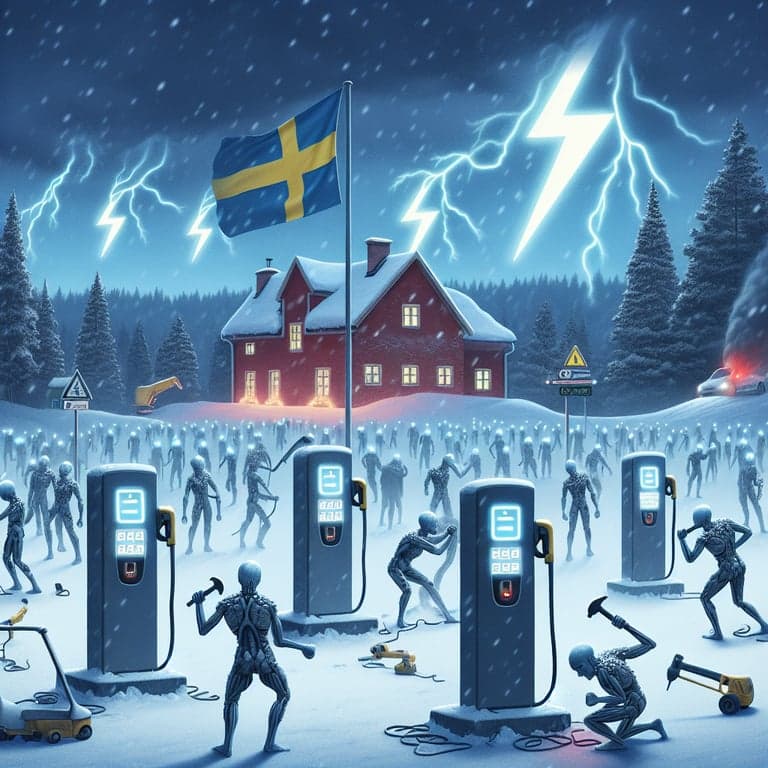 Tesla's Supercharger Woes in Sweden: Unions Strike a Powerful Blow