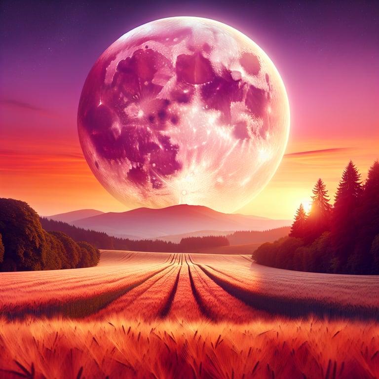 Banner for Get Ready for a Spectacular Strawberry Moon This June!