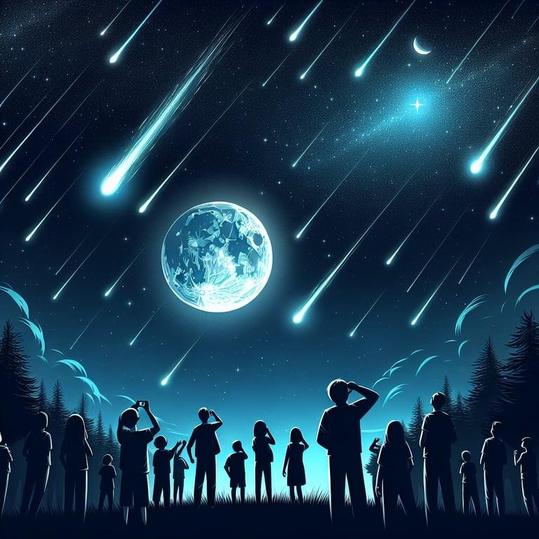 Banner for Perseid Meteor Shower 2025: Moonlight May Dim the Show but Not the Excitement!