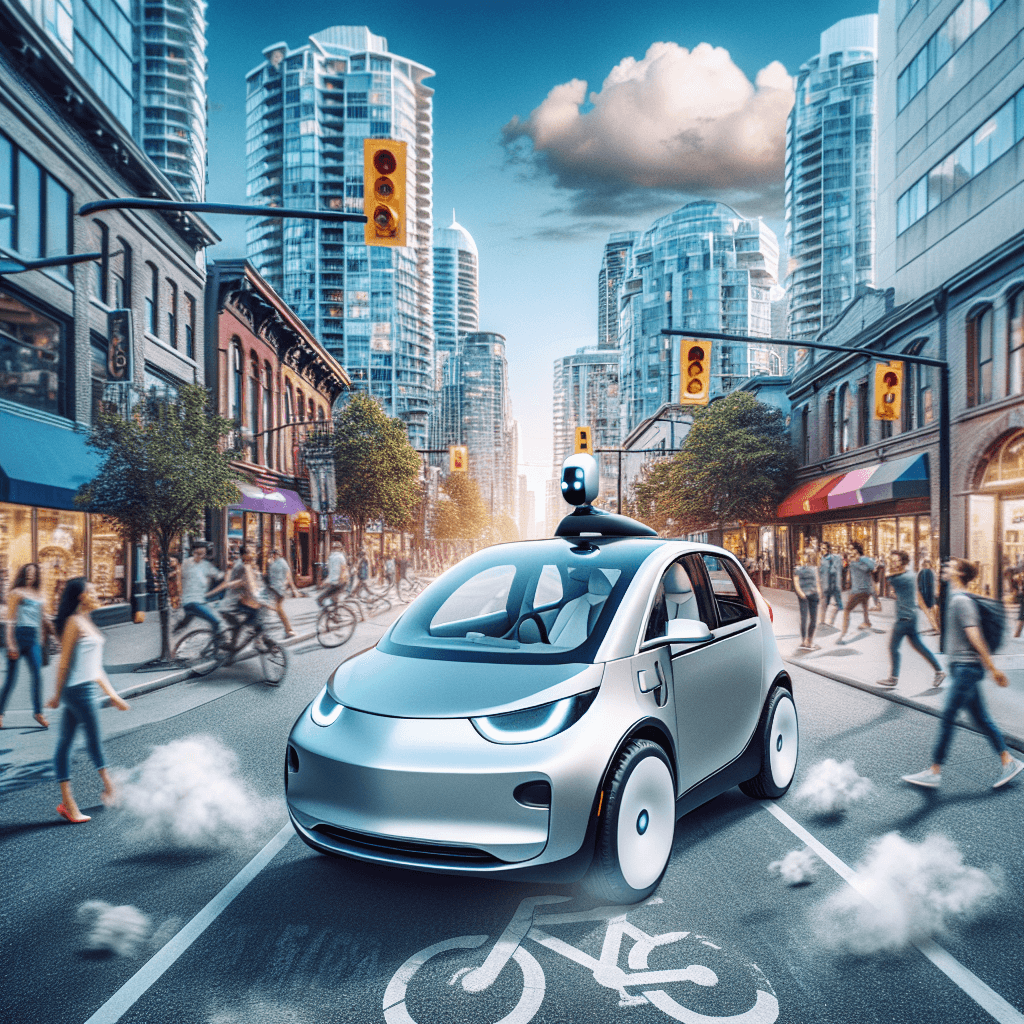 Tesla Takes a Detour: Caught Driving on Vancouver Sidewalk and Bike Lane!