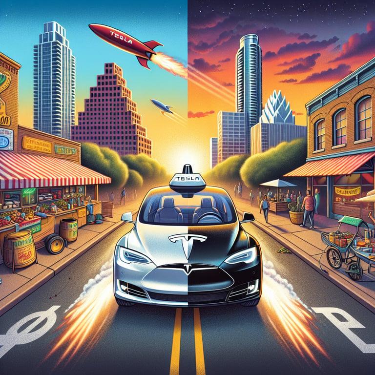 Banner for Tesla's Austin Robotaxi Adventure: A Bold Leap or Skid Mark for Autonomous Rides?
