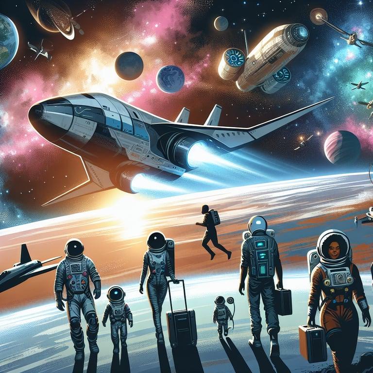 Banner for SpaceX's Commercial Crew Program: A New Era for Space Travel