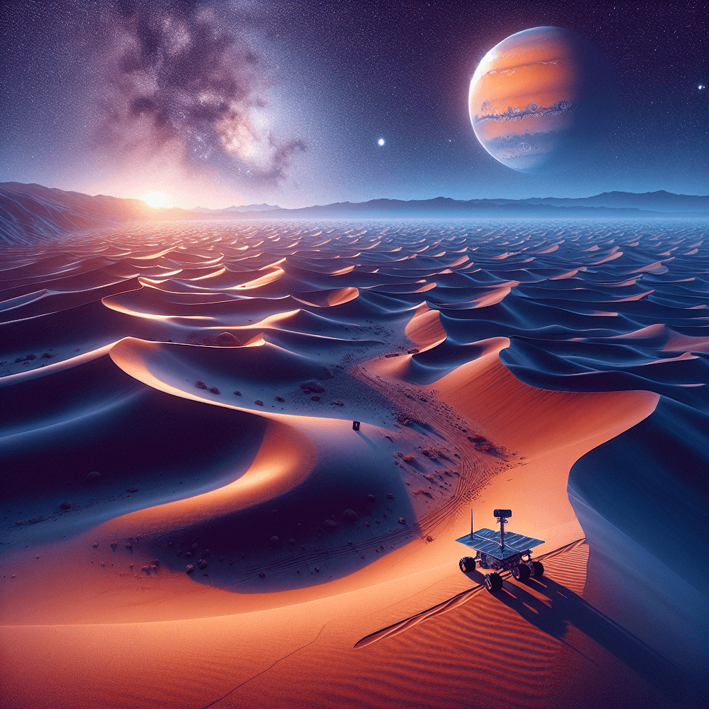 California's Desert Dunes: A Mars Mystery Solver?