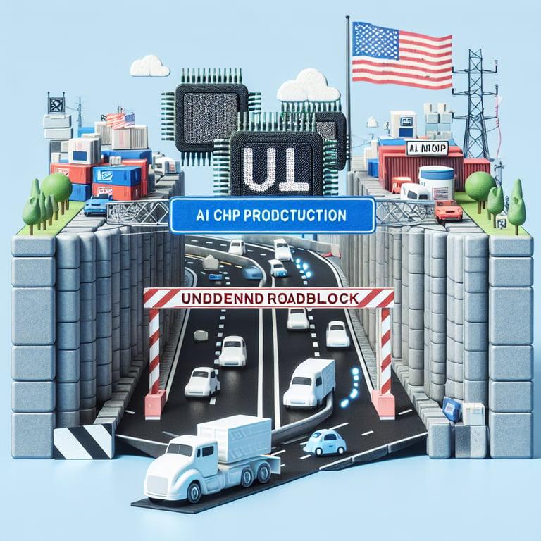 Banner for Huawei's AI Chip Production Hits Roadblock with US Sanctions