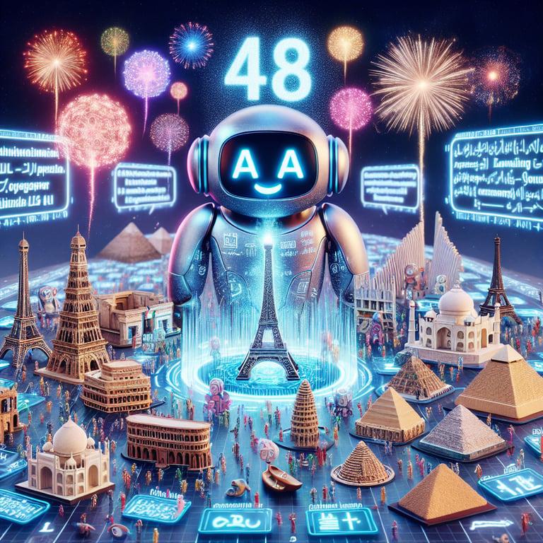 Banner for Duolingo's AI Revolution: 148 New Language Courses Launched Overnight!