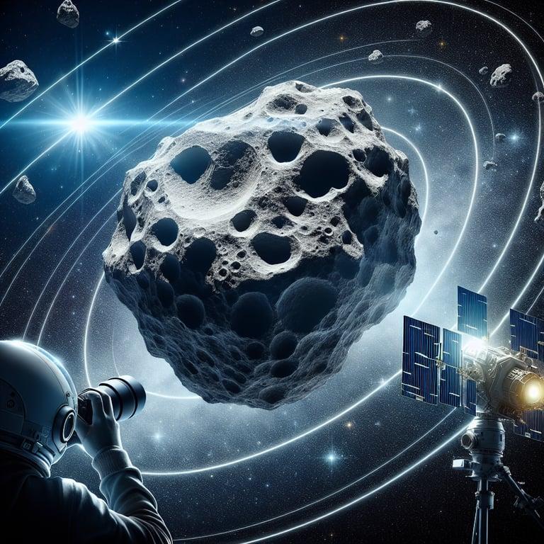 Banner for NASA's Lucy Spacecraft Snaps Stunning Pics of Asteroid Donaldjohanson