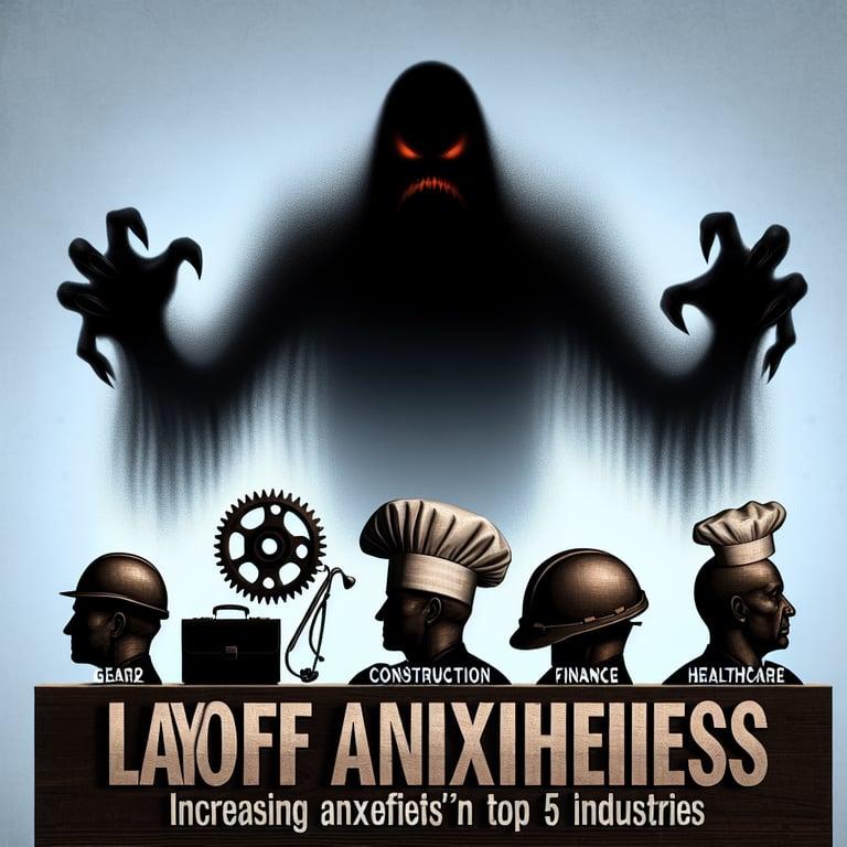 Banner for Layoff Anxieties On the Rise: Top 5 Industries Feeling the Pinch