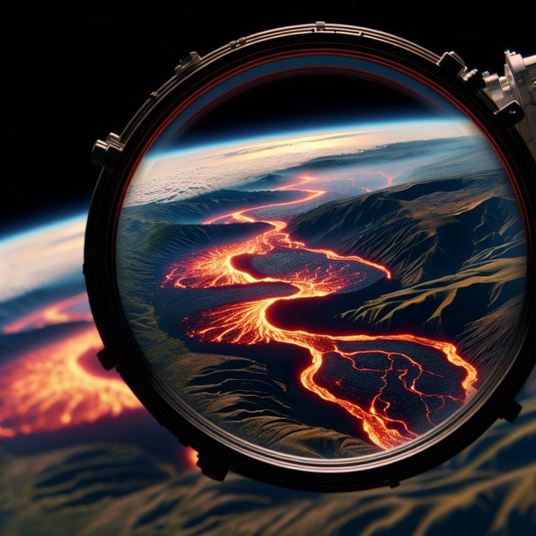 Banner for NASA Spots Mysterious Lava Flows in California from Space!