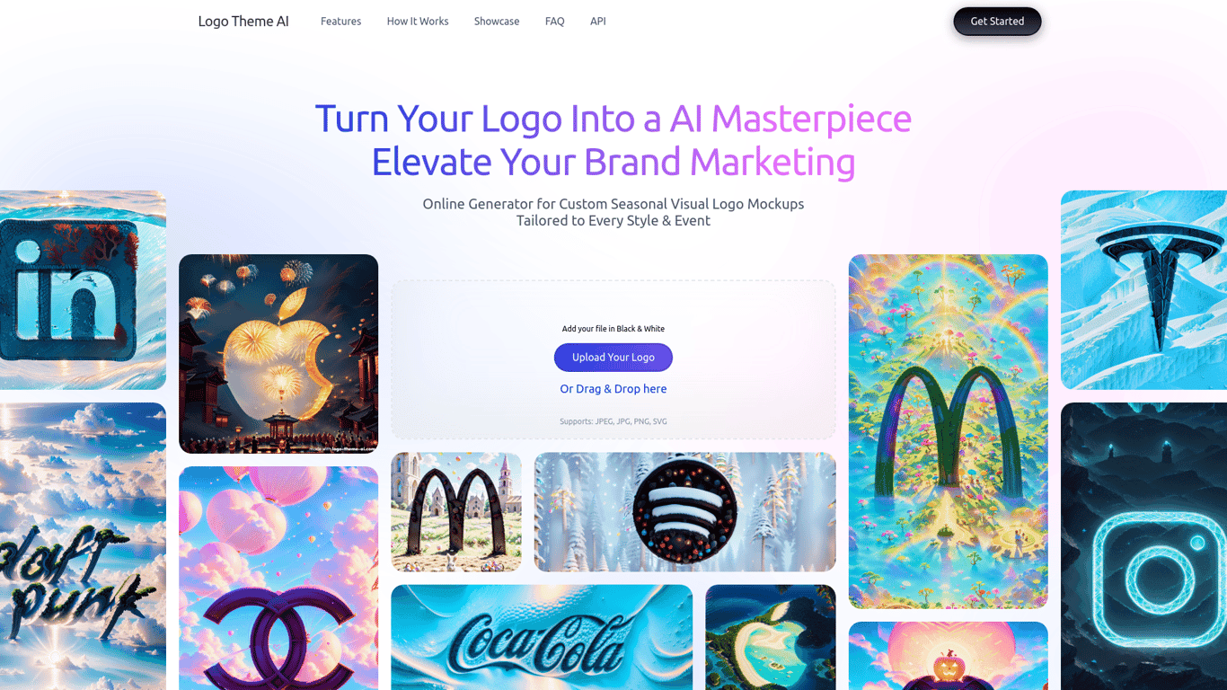 Logo Theme AI screenshot