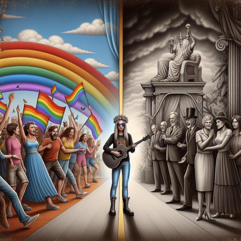 Banner for Grimes Pulls Out of World Pride Amid Family Drama with Elon Musk!