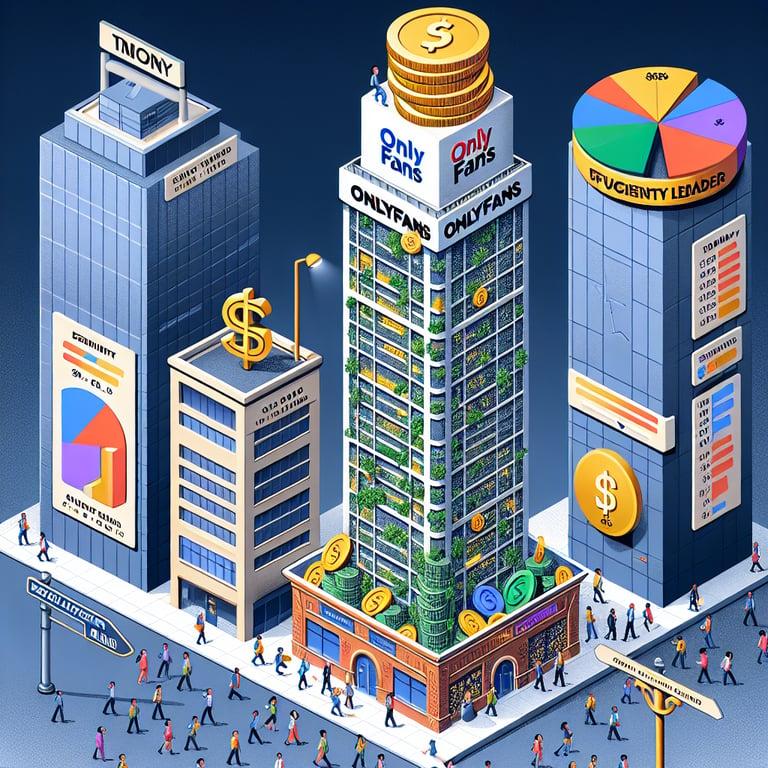 Banner for OnlyFans Tops Tech Giants in Revenue Per Employee: The Unexpected Efficiency Leader