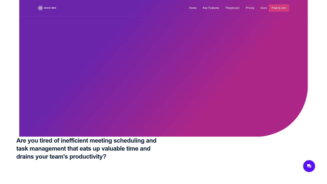 Atomic screenshot