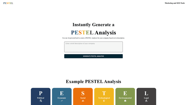 Thumbnail image for Pestel Analysis