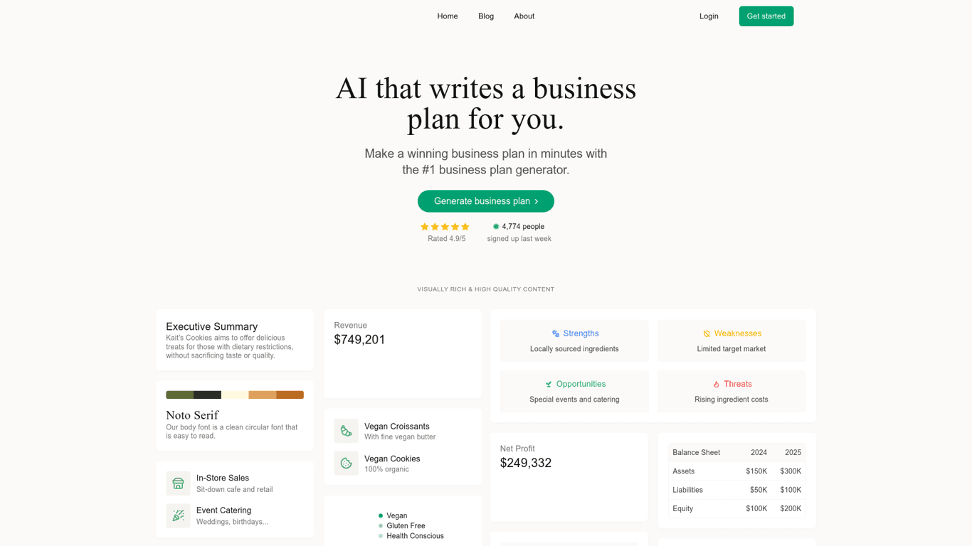 Venturekit screenshot