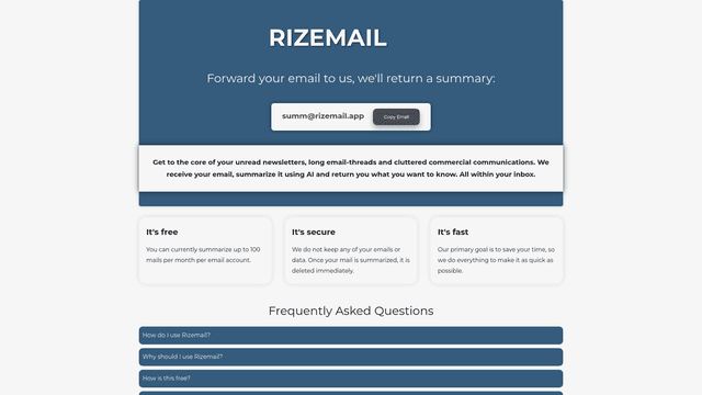 Thumbnail image for Rizemail