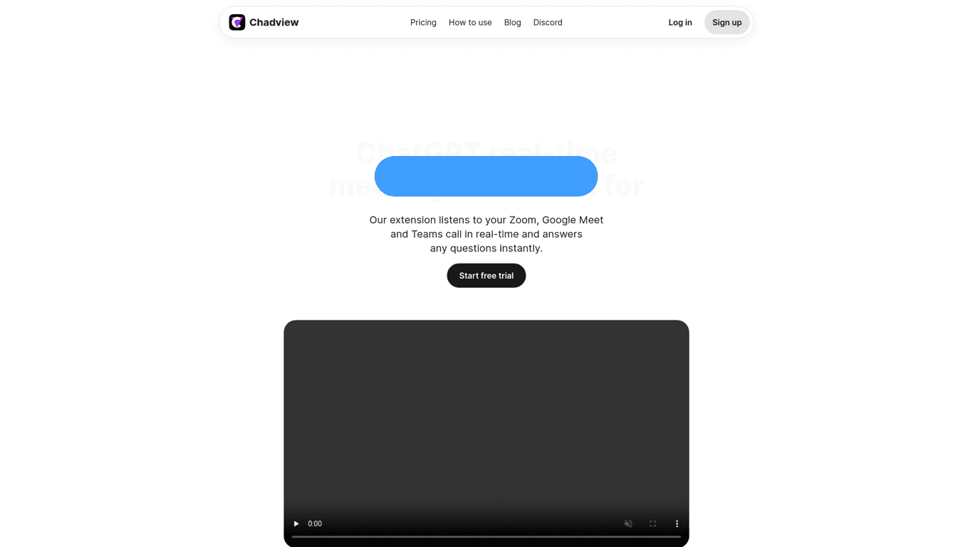 Chadview screenshot
