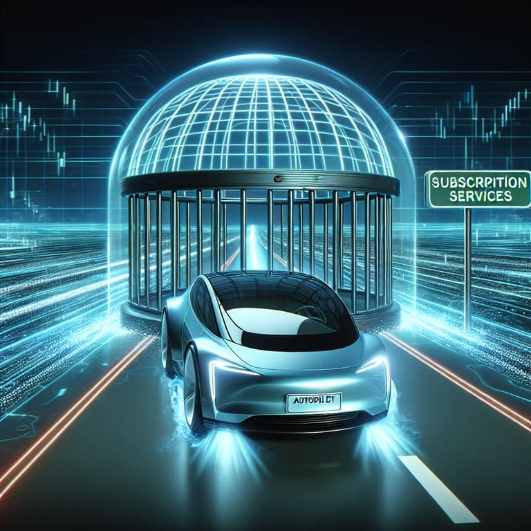 Banner for Tesla Discontinues Autopilot, Drives Full Speed into Subscription Lane