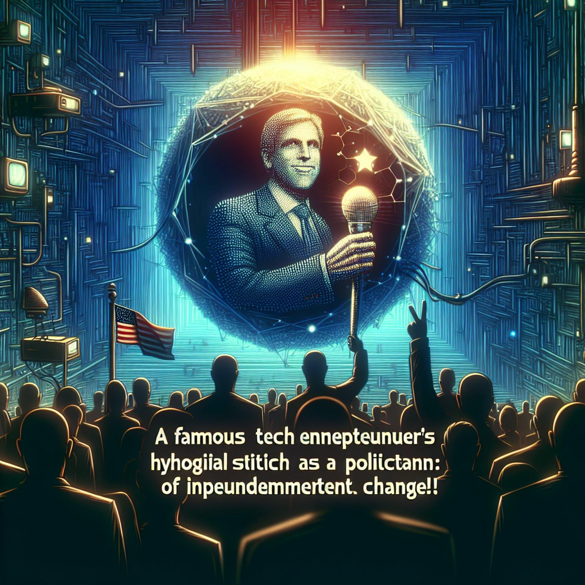 Banner for Elon Musk's Hypothetical White House Stint: 100 Days of Unprecedented Change!