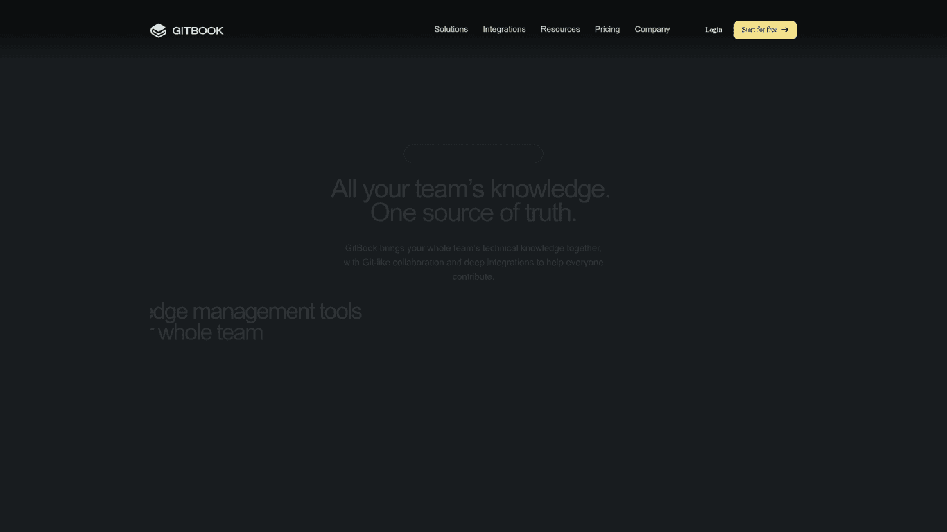 GitBook AI screenshot