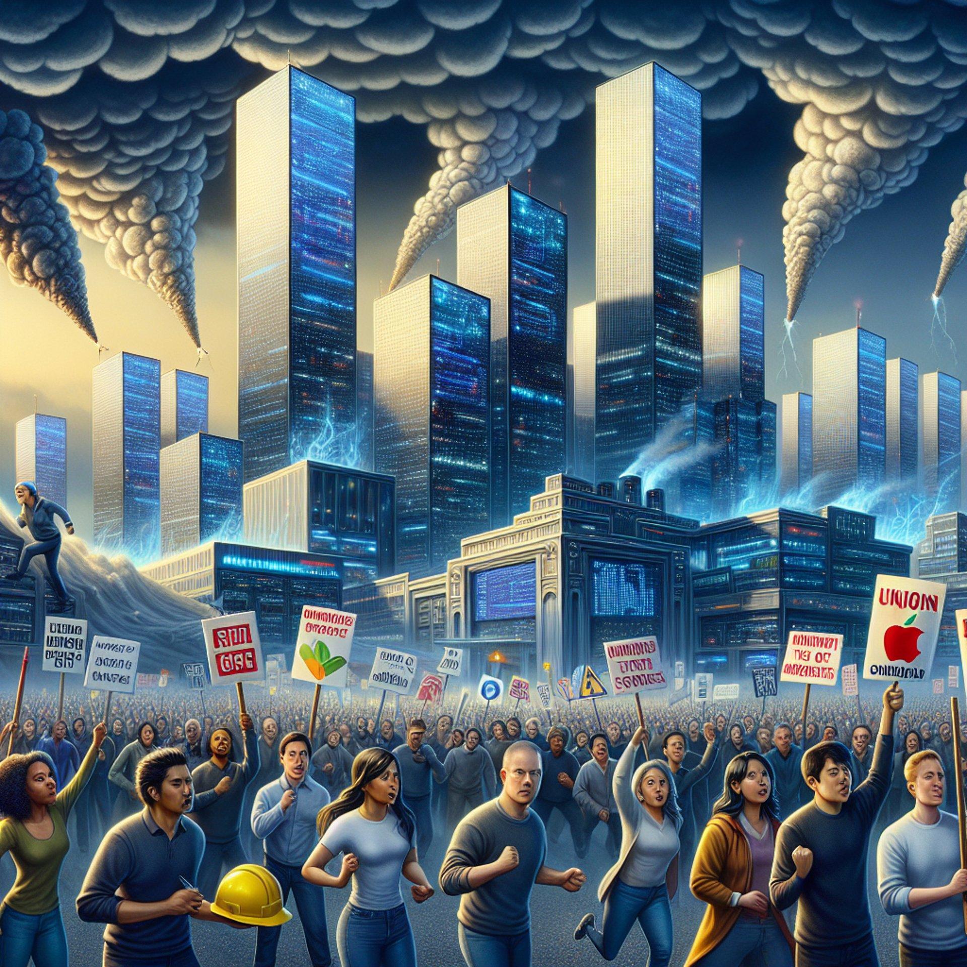 Banner for Tech Workers Unite: Unpopular Policies in 2025 Ignite Major Worker Movements