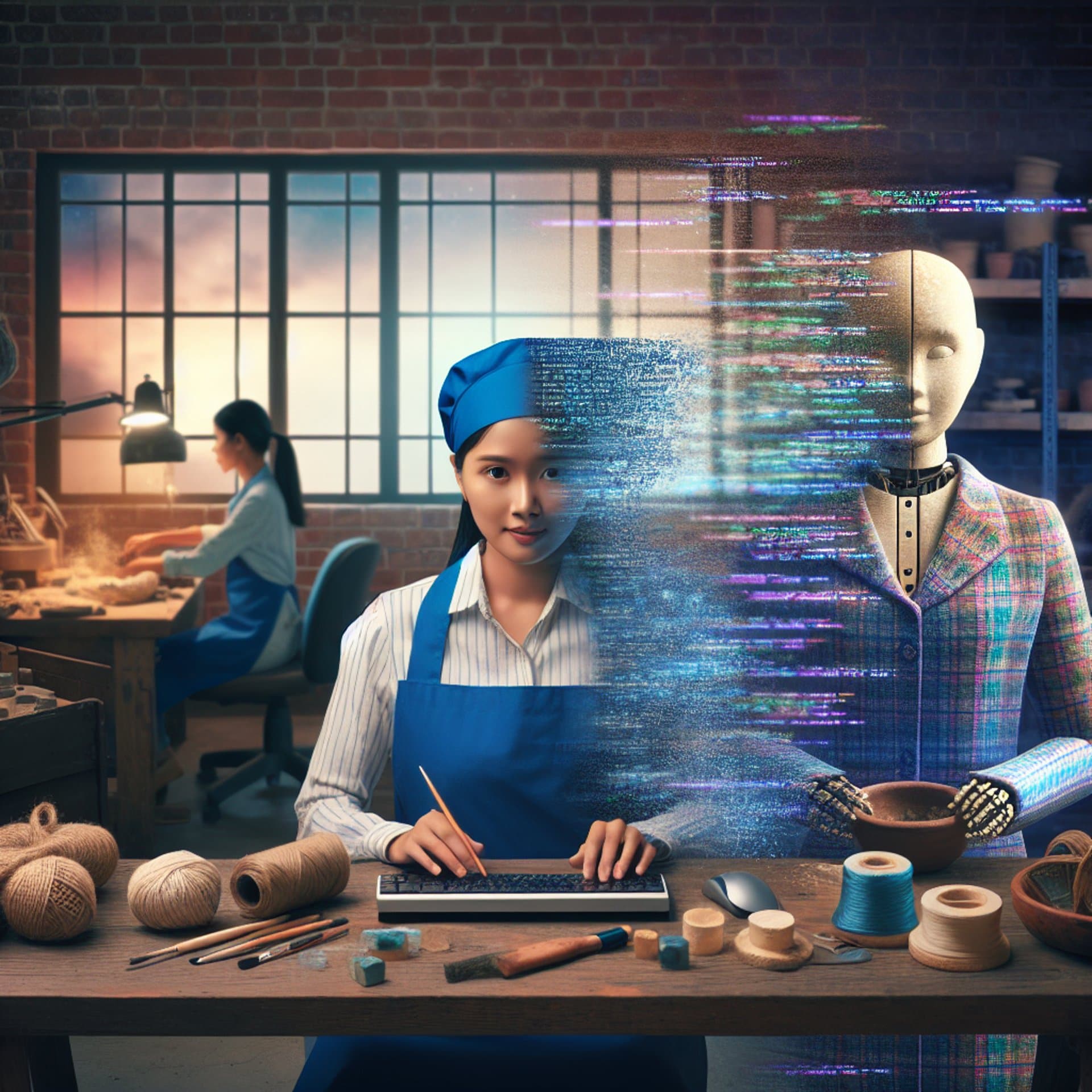 Banner for From Code to Crafts: Ex-Software Engineer Debunks AI Hype by Going Blue Collar
