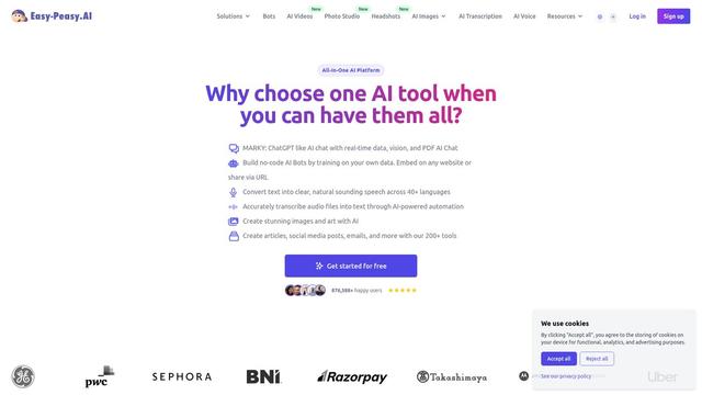Thumbnail image for Easy Peasy AI