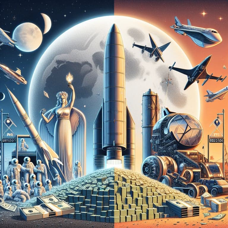 SpaceX's $2.9 Billion NASA Contract for Artemis: A Dichotomy with DEI Reduction Goals