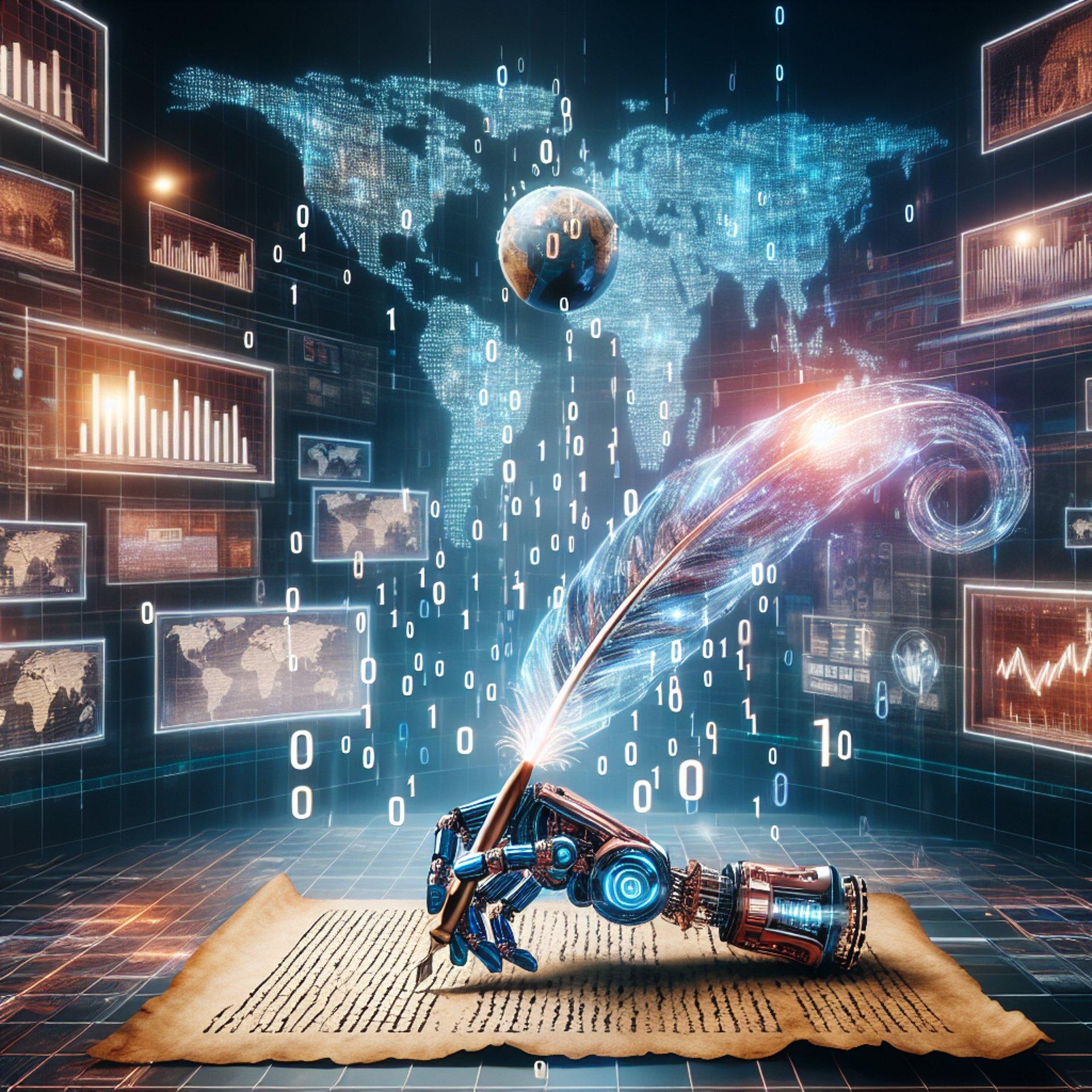 Banner for BBC Embraces AI to Revolutionize News Summaries and Style