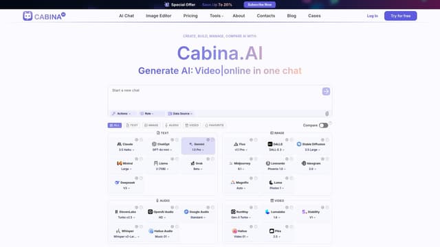 Thumbnail image for Cabina.AI