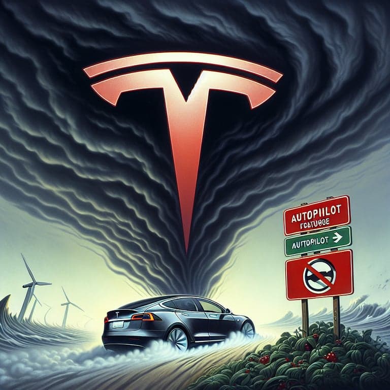 Banner for Tesla Drives Into Controversy by Axing Standard Autopilot