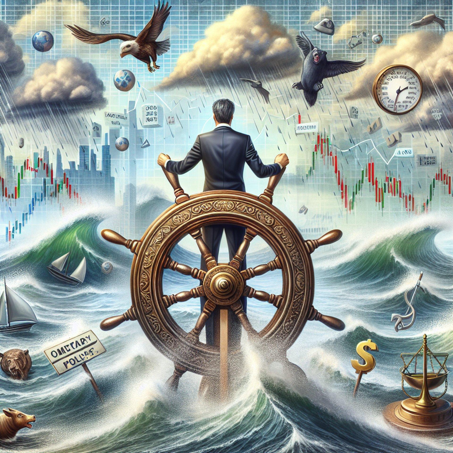 Banner for Mixed Market Response: Fed's Powell Holds Steering While Stocks Sway