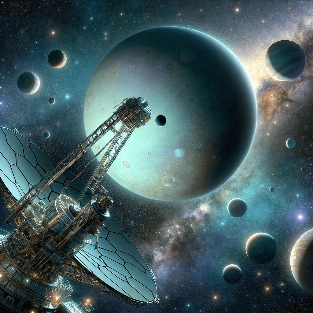 Banner for James Webb Space Telescope Finds Tiny New Moon Around Uranus!