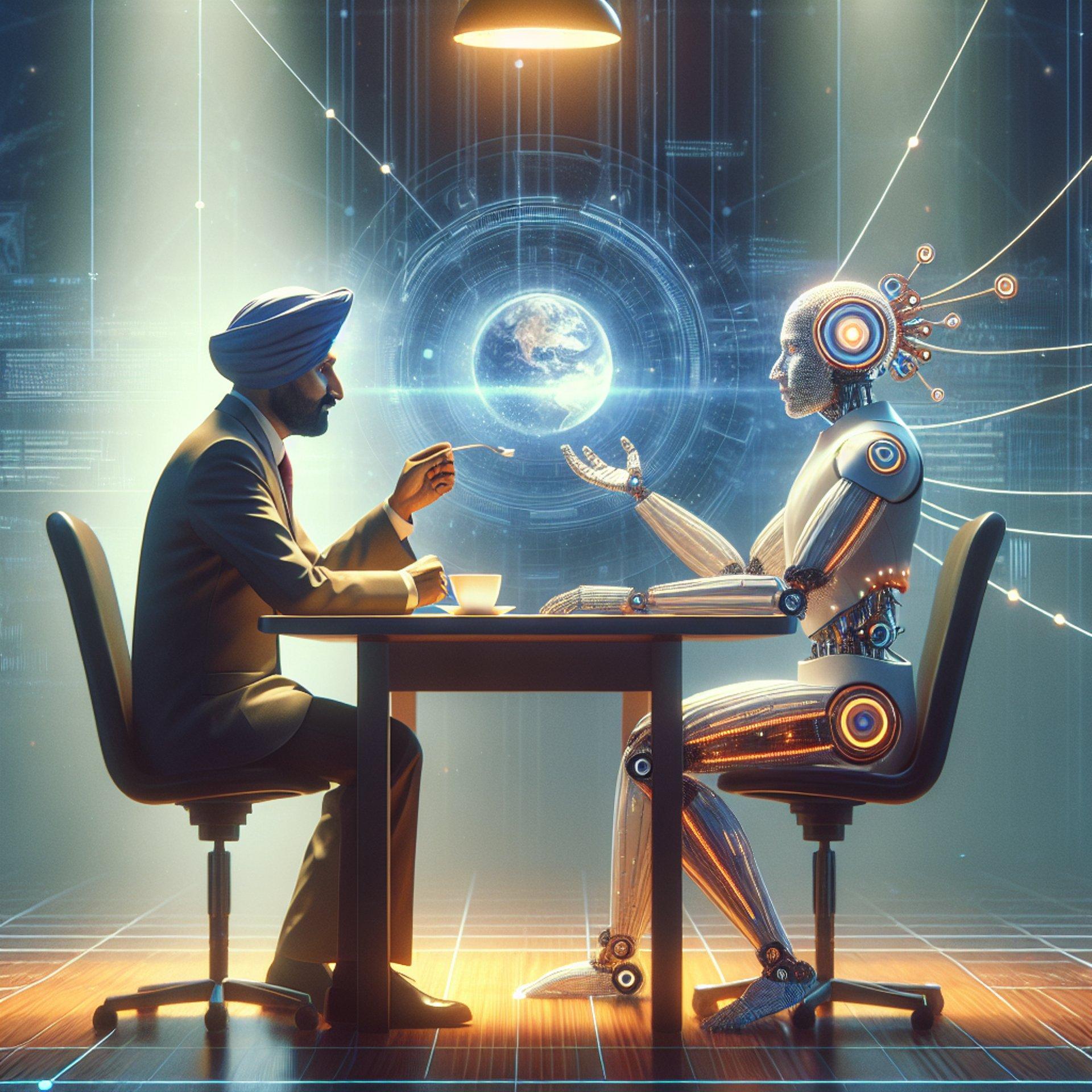 Banner for PM Modi Sparks AI Buzz with Perplexity AI CEO Meeting: A Leap into the Future