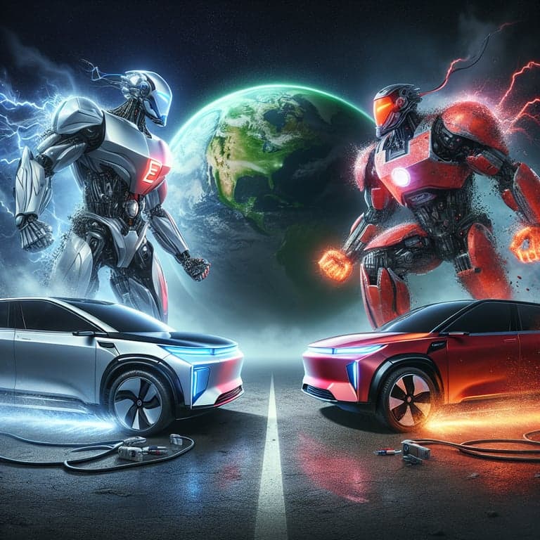 Banner for Rivian vs. Tesla: Battle for the EV Throne in 2026!