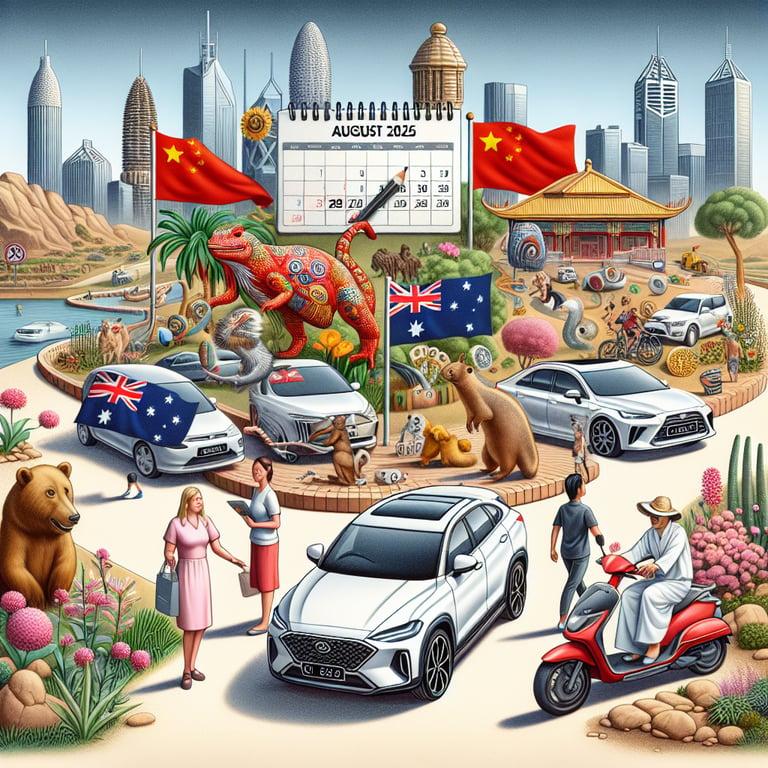 Banner for Chinese Car Brands Dominate Australia's Roads: August 2025 Marks Major Milestone