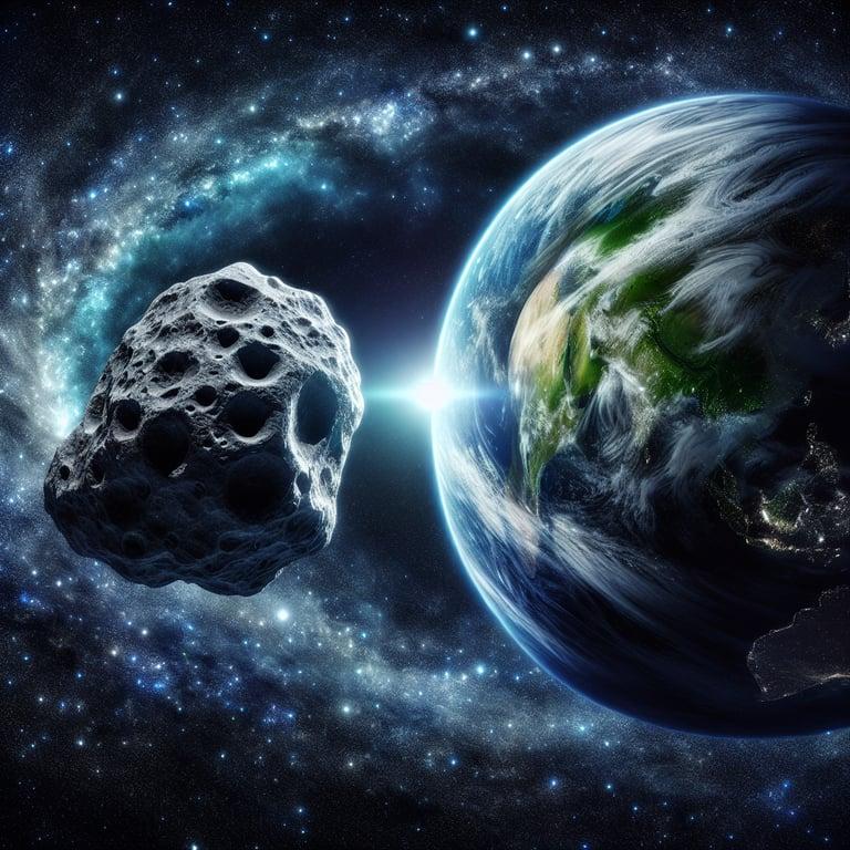 Banner for Cosmic Close Call: NASA Spotlights Asteroid 2024 YR4 with Potential Impact on Earth in 2032