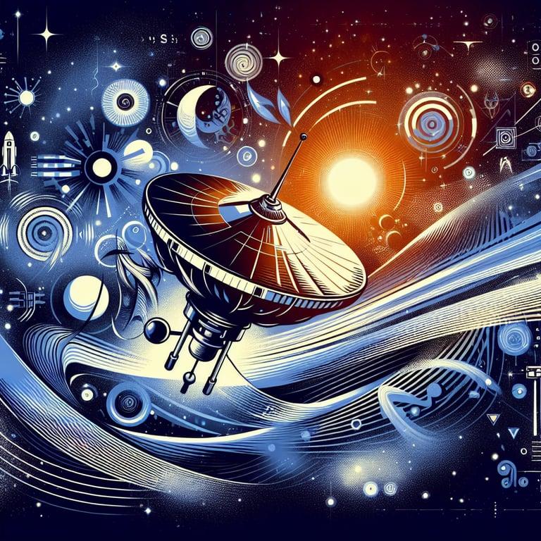 Banner for Voyager 1: Galactic Trailblazer or Cosmic Enigma?