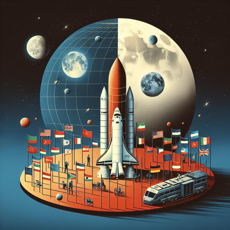 Banner for Trump's Budget Slash: Could NASA's Mars Mission Eclipse Moon Projects and Stir Global Space Partnerships?