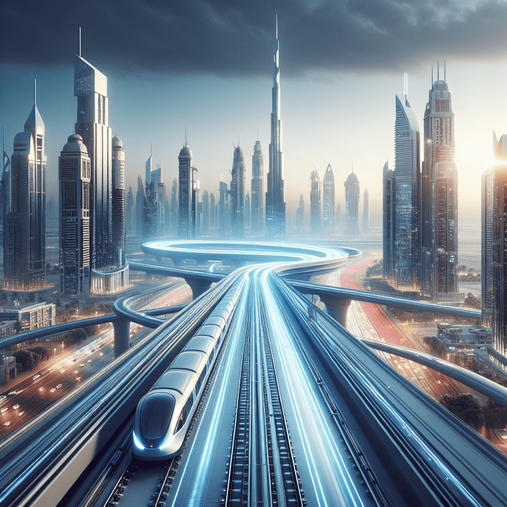 Banner for Elon Musk's Dubai Loop Set to Revolutionize Commutes by 2026