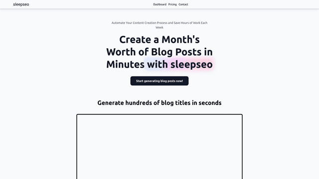 Thumbnail image for SleepSeo